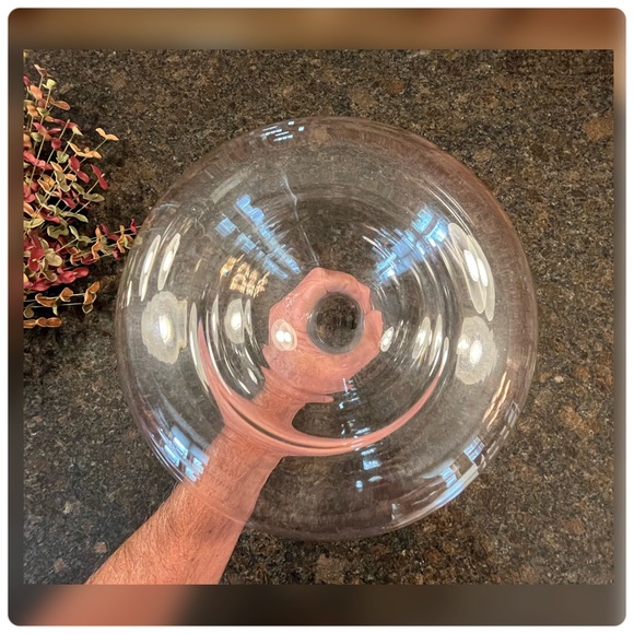 Crate and Barrel-Krosno ‘Swoon’ Handmade Poland Wine Decanter - Picture 4 of 4